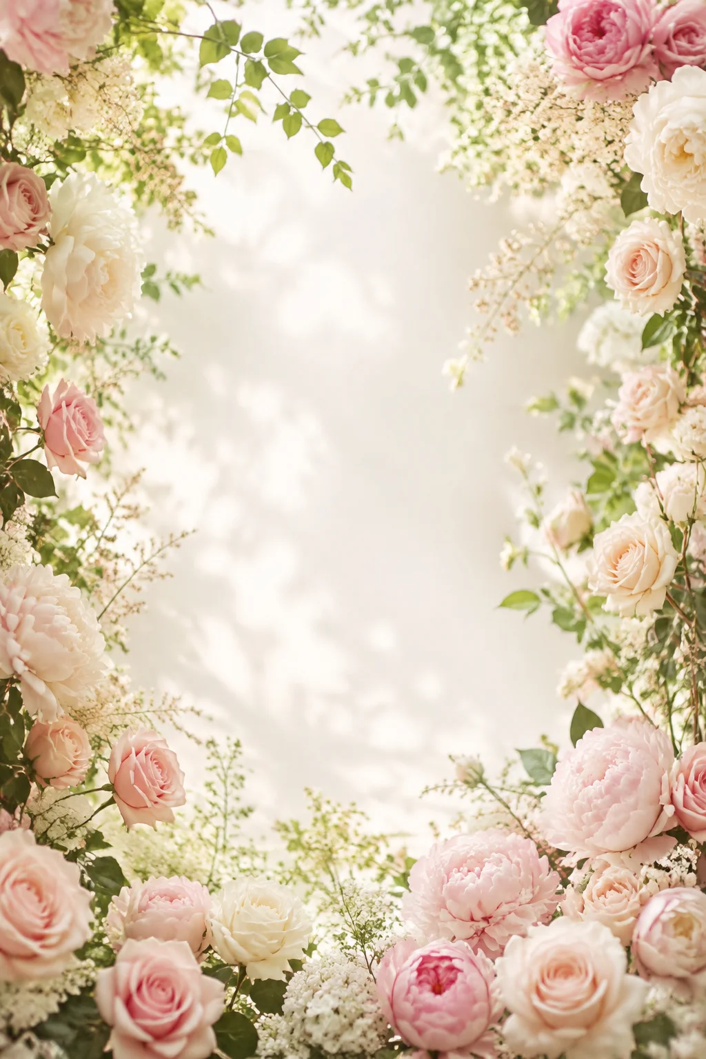 Latar Floral Bloom
